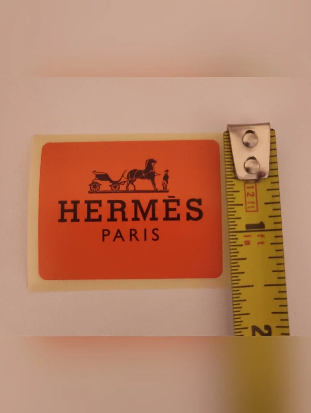 HERMÈS Paris Collector Lot 10 Boutique Stickers & 2 Logo Seals 12 Pc